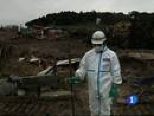 Telediario 1 - Japón ha guardado un minuto de silencio cuando se cumple un mes del seismo