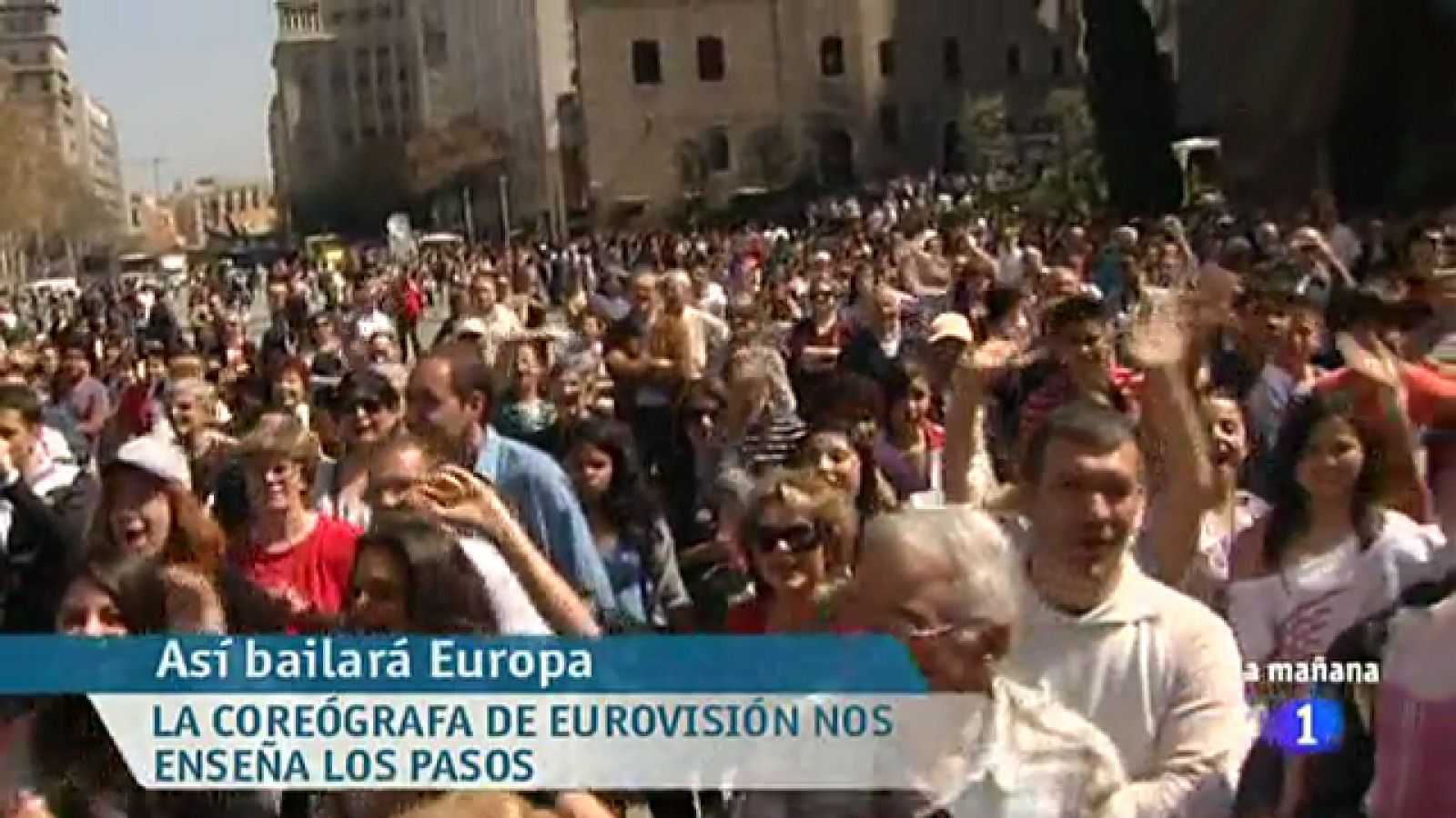 La mañana de La 1 - Flashmob de "Que me quiten lo bailao"