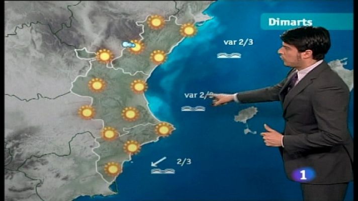 L'informatiu - Comunitat Valenciana - El tiempo en la Com. Valenciana
