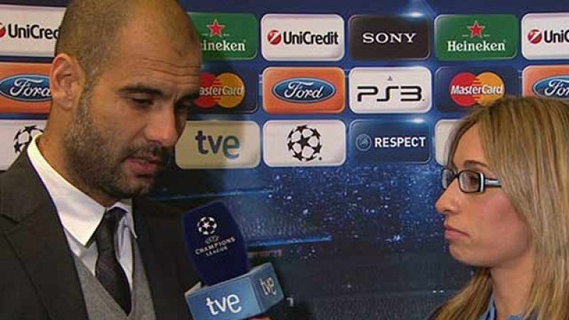 Después de pasar a semifinales de la Champions, el entrenador del FC Barcelona, Pep Guardiola, no sabe si conseguirán el triplete (Copa del Rey, Liga y Champions). Afirma que su rival, el Real Madrid, es el "equipo más poderoso del mundo". 
