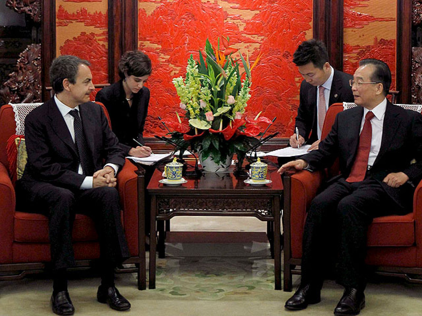  Visita de Zapatero a China