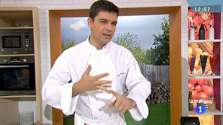 RTVE Cocina - Colas de rape alangostado con salsa