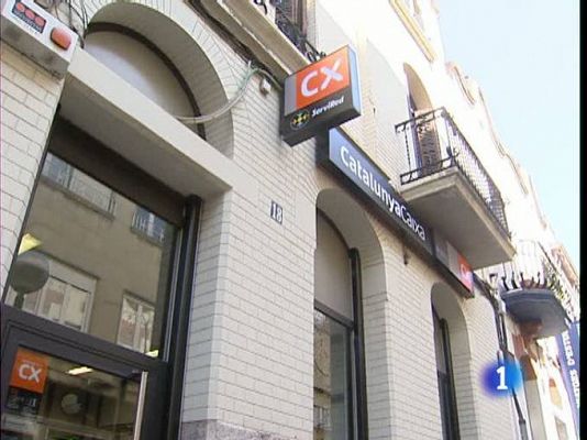 Telediario 1 - Sí a los planes de las cajas