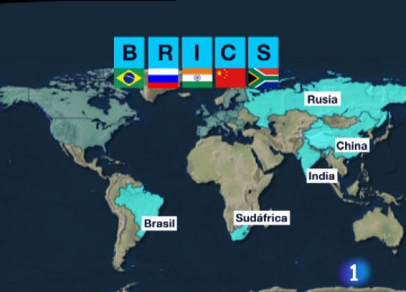  Los BRICS son las nuevas potencias del siglo XXI. Se trata de Brasil, Rusia, China, India, y Sudáfrica, que participa este año por primera vez. El grupo de los 5 representa el 65% de la economía mundial. Se caracterizan por su poder de crecimiento 