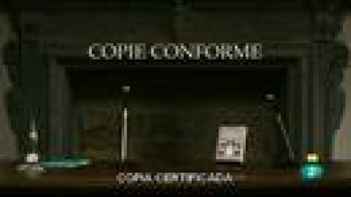 Días de cine - 'Copia certificada' en Cine en casa