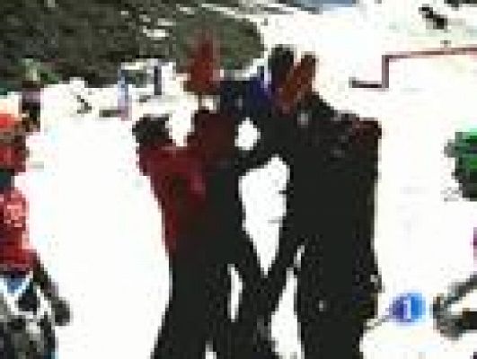 Telediario 1 - El último descenso de Rienda