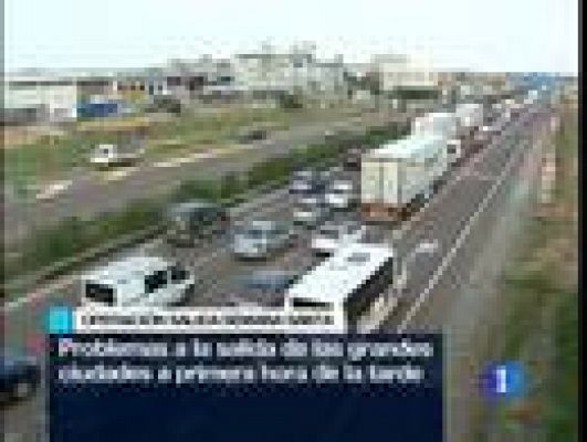 Telediario 1 - Telediario 2 en 4' - 15/04/11