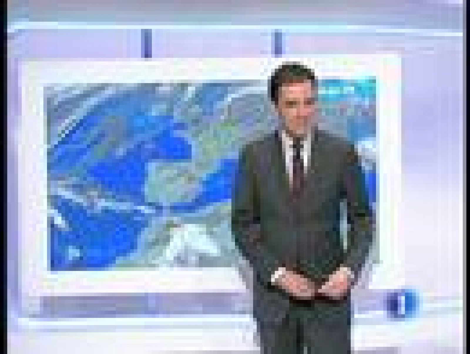 Precipitaciones débiles y moderadas en buena parte de la península