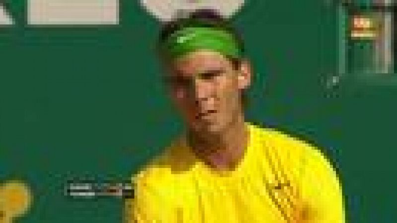 Rafa Nadal se ha impuesto a David Ferrer en la final del Masters de Montecarlo por 6-4 y 7-5 y se ha proclamado heptacampeón del torneo.
