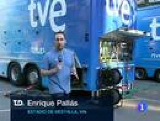 Telediario 1 - La alfombra de Mestalla, preparada