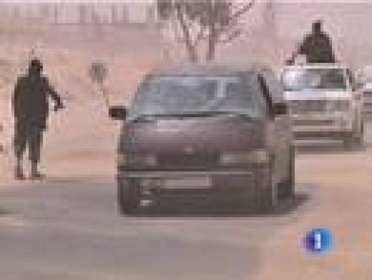 Telediario 1 - Situación difícil en Misrata