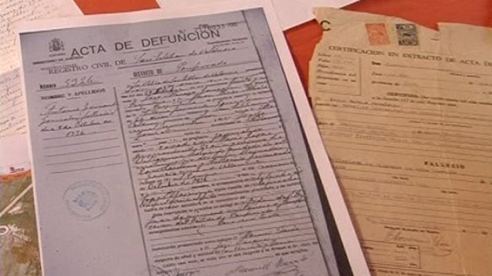 Telediario 1 - Querellas por crímenes franquismo