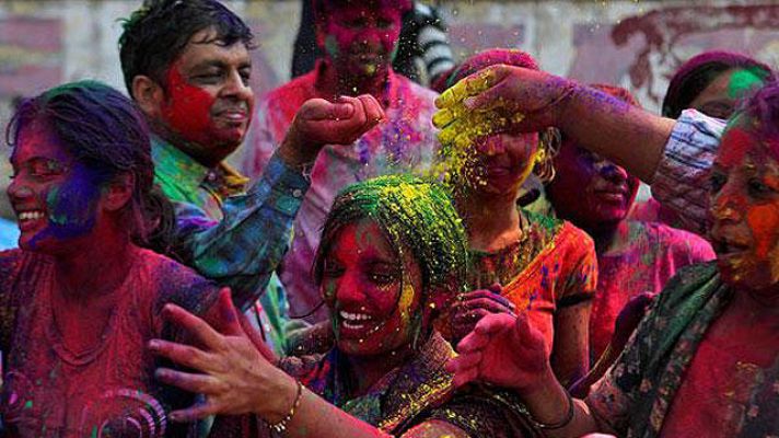 Holi: la batalla de los colores