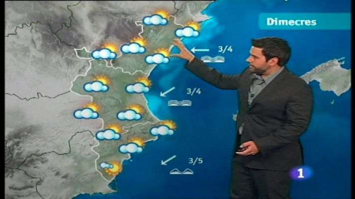 L'informatiu - Comunitat Valenciana - El tiempo en la Com. Valenciana