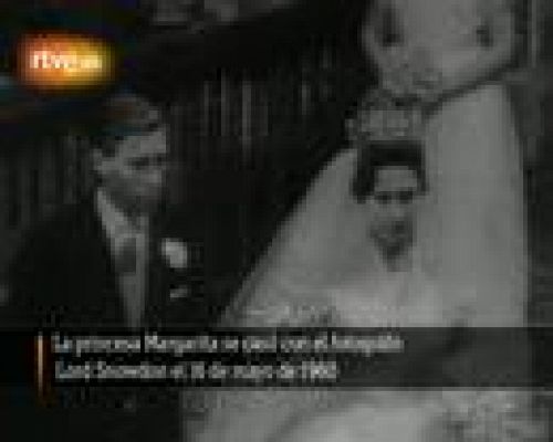La boda de la princesa Margarita en 1960