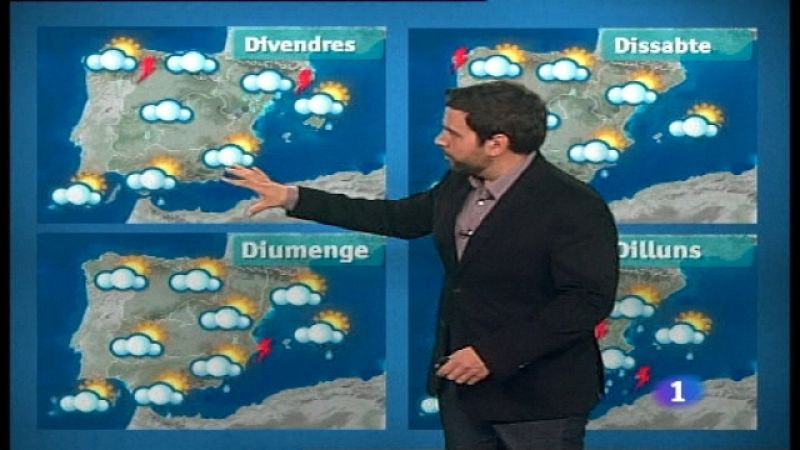 El tiempo en la Com. Valenciana  20/04/11 - Ver ahora