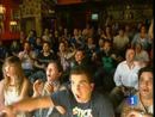 Telediario 1 - Partido de infarto