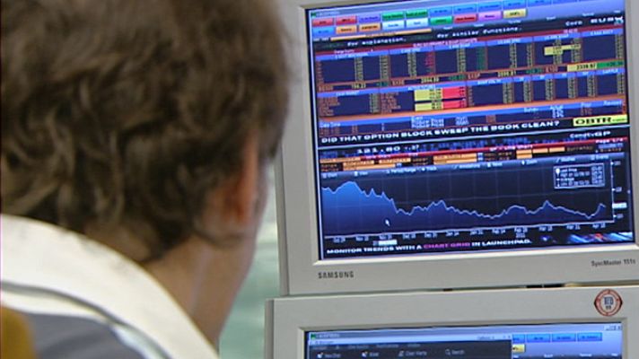 Telediario 1 - Subasta de deuda