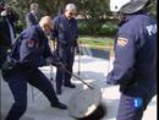 Copa del Rey - Máxima seguridad en Mestalla