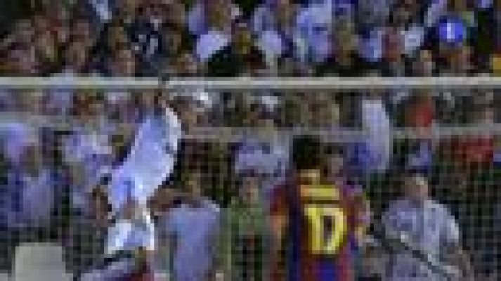 Copa del Rey - Cabezazo al palo de Pepe