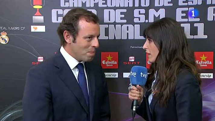 Copa del Rey - Rosell: "Nos vamos con orgullo"
