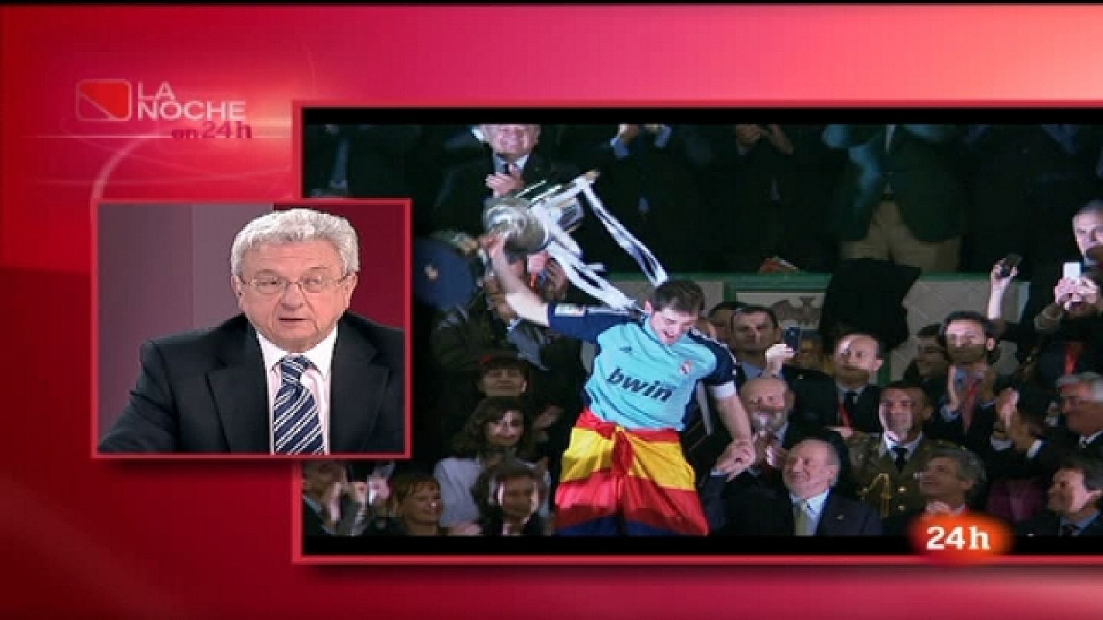 Especial La noche en 24 horas - Final Copa del Rey - 20/04/11 - Ver ahora