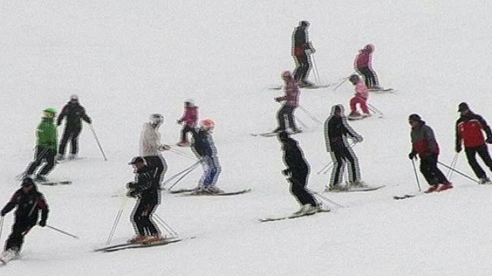 En forma - Esquiar en familia