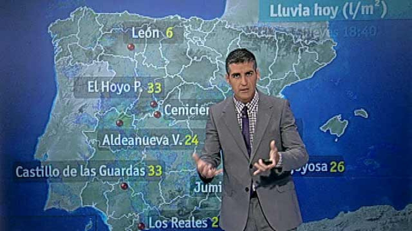 Un total de 25 provincias estarán en Viernes Santo en alerta por lluvias o fenómenos costeros