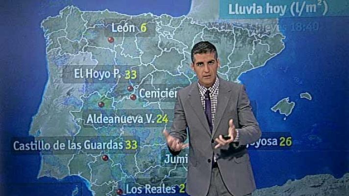 El tiempo - 25 provincias en alerta el viernes