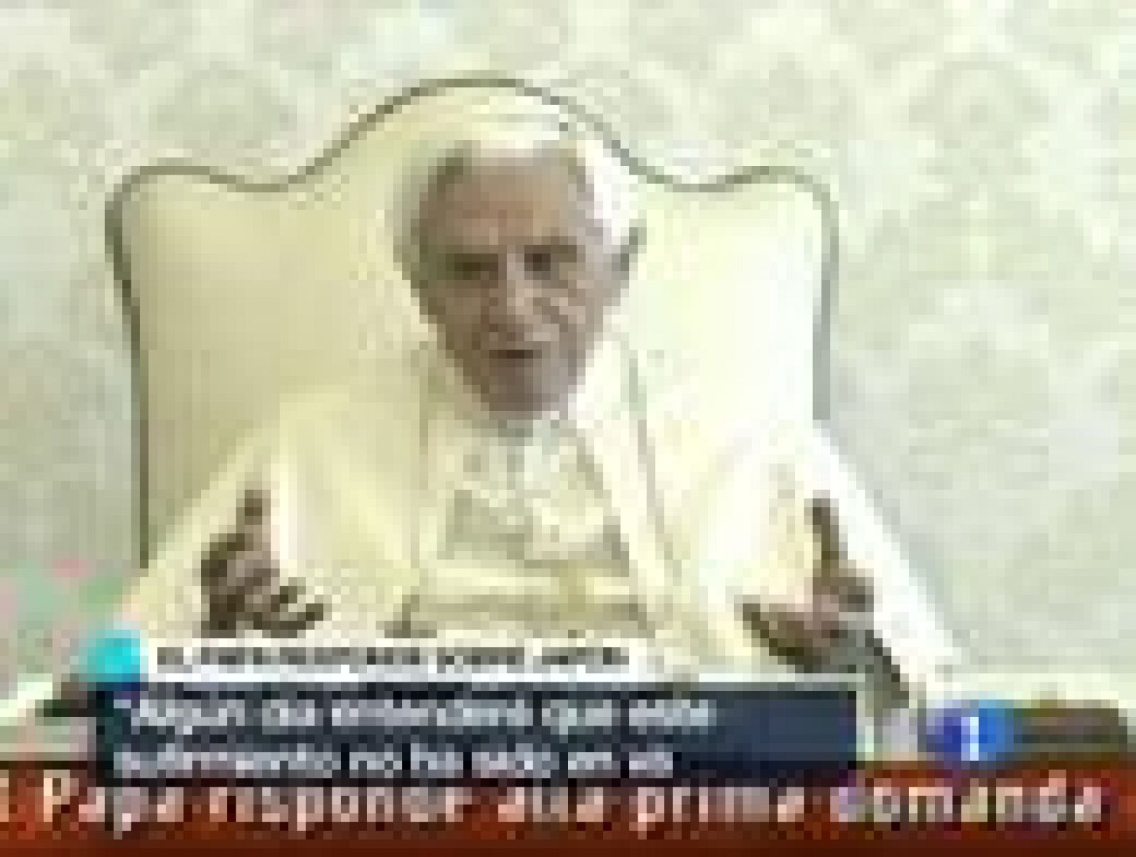 Telediario 1: Benedicto XVI responde a siete preguntas | RTVE Play