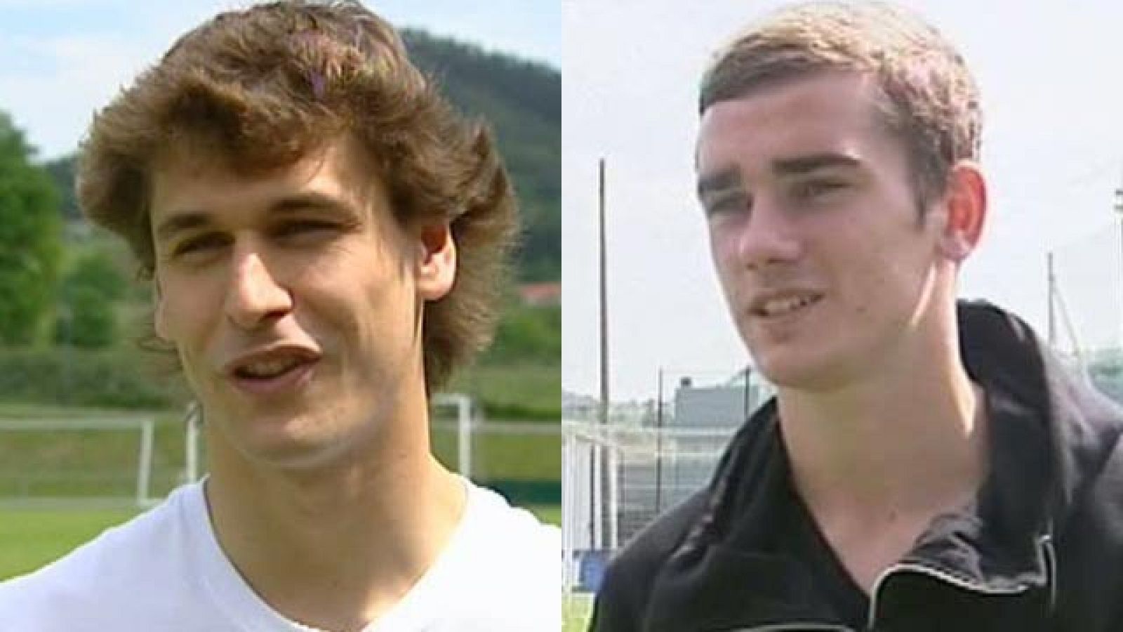 El delantero del Athletic Club de Bilbao y el centrocampista de la Real Sociedad analizan para TVE el derbi vasco de San Mamés