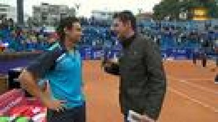  - Ferrer, feliz tras ganar a Melzer