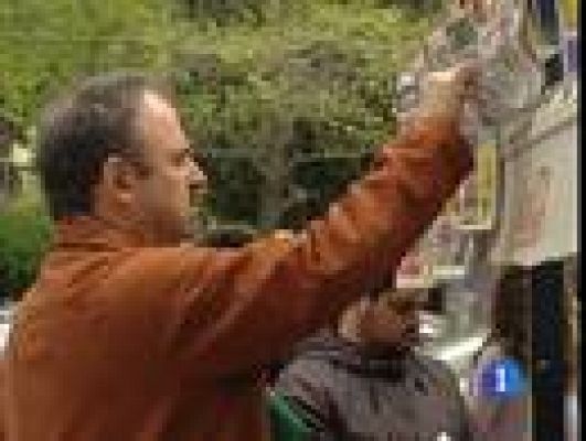 Telediario 1 - Un año desde que Grecia pidió ayuda