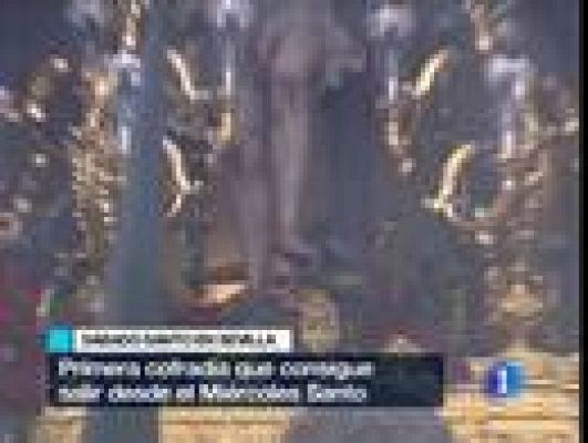 Telediario 1 - Procesiones en Sevilla y Navarra