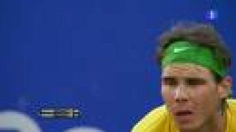 Rafa Nadal vence con más apuros de los previstos al croata Ivan Dodig y se mete en la tercera final contra Ferrer en el torneo de Barcelona