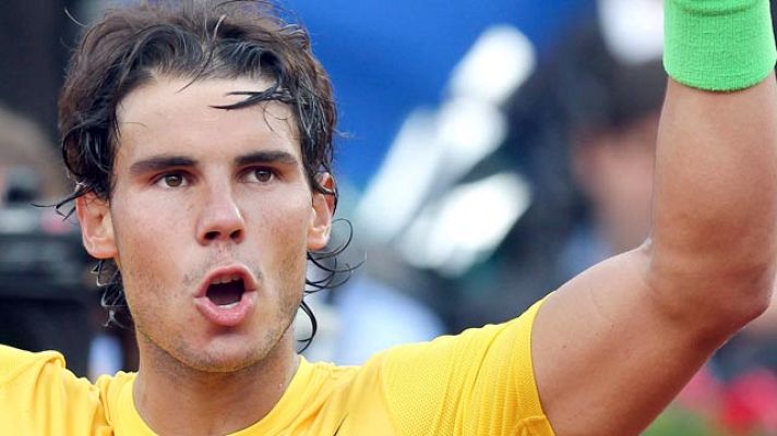 Telediario 1 - Nadal y Ferrer, en la final del Godó