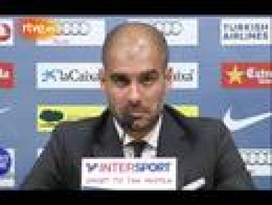 Guardiola: "Tenemos mucha fe"