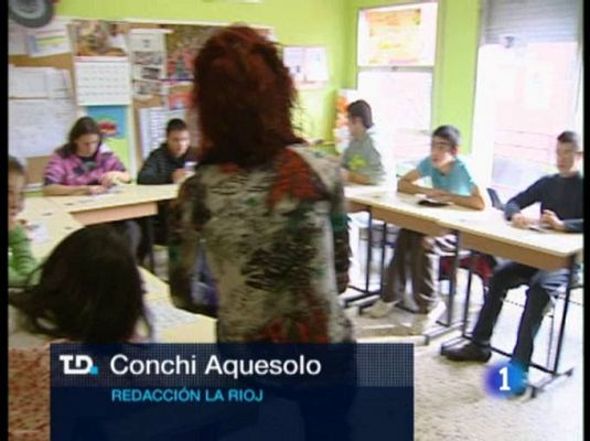 Telediario 1 - Un centro de La Rioja facilita la lectura a los discapacitados