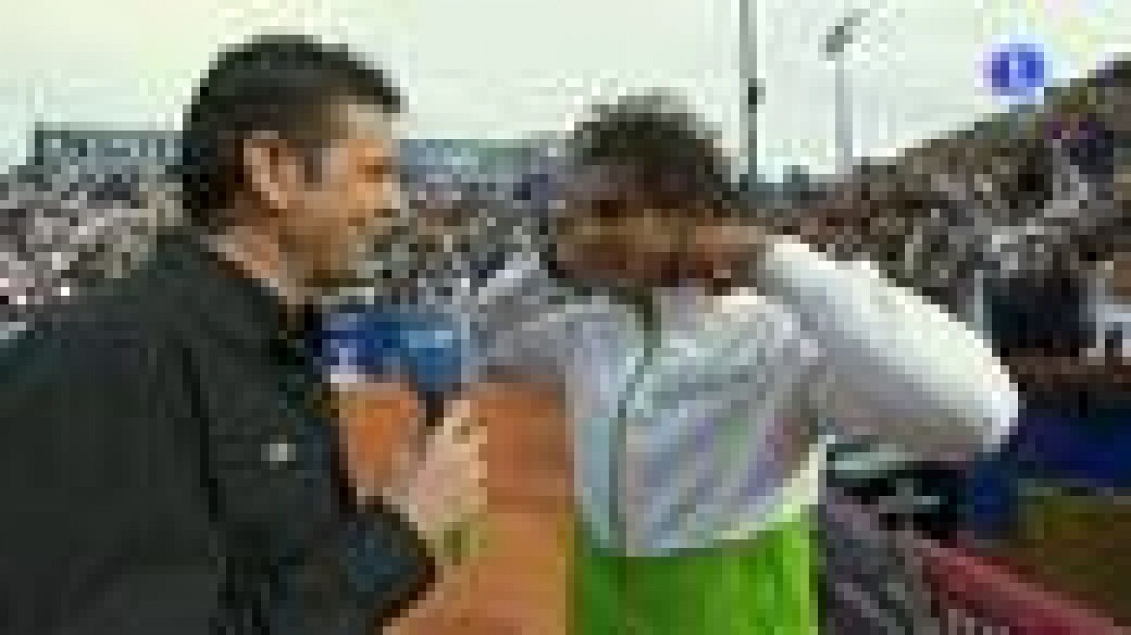 Después de ganar a Ferrer en Montecarlo y ahora en el Conde de Godó, por tercera vez, Nadal tuvo un gesto de amigo al reconocer la gran temporada del alicantino