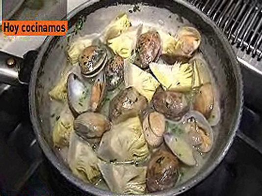 RTVE Cocina - Alcachofas con almejas