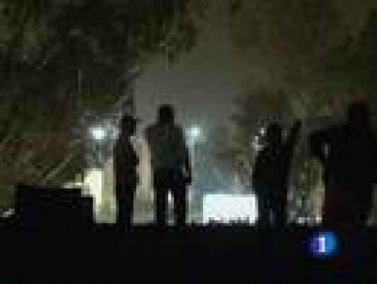 Telediario 1 - Bombardeos sobre Misrata