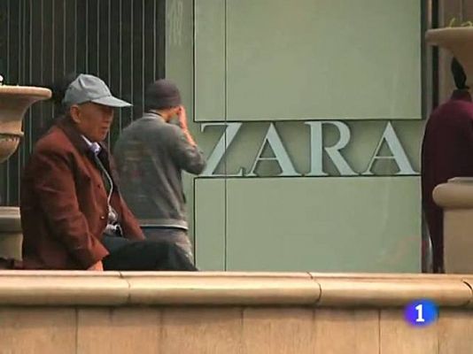 Telediario 1 - Denuncia contra Zara en China
