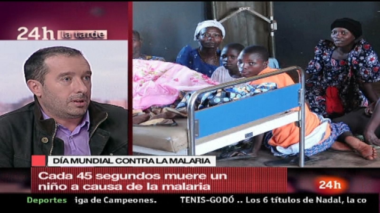 La tarde en 24 horas - Día mundial de la lucha contra la malaria - 26/04/11 - Ver ahora