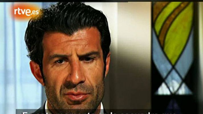 Figo elogia al Madrid y al Barça