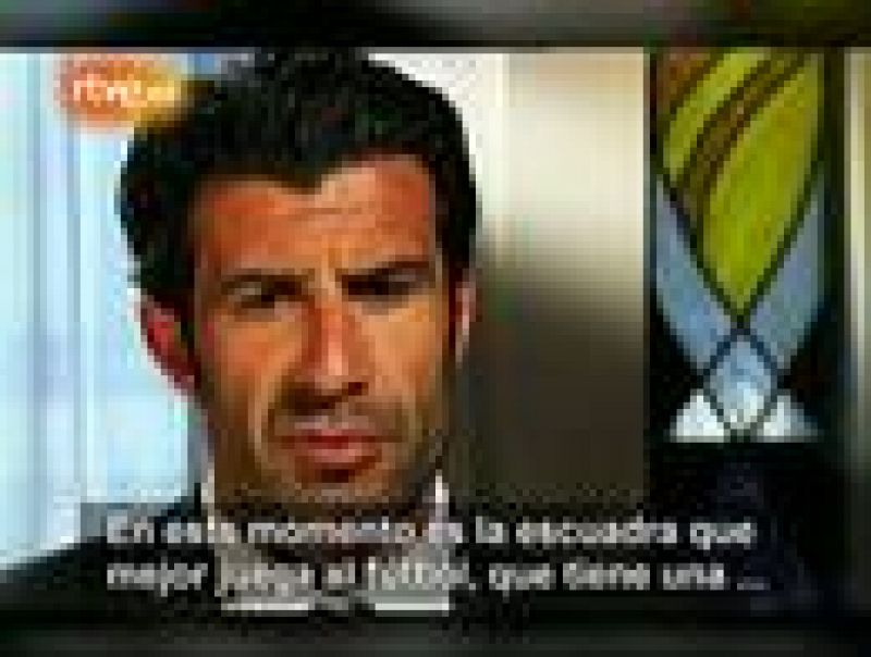 Figo ha asegurado que la eliminatoria entre el Real Madrid y el Barcelona "va a  pasar a la historia del fútbol".