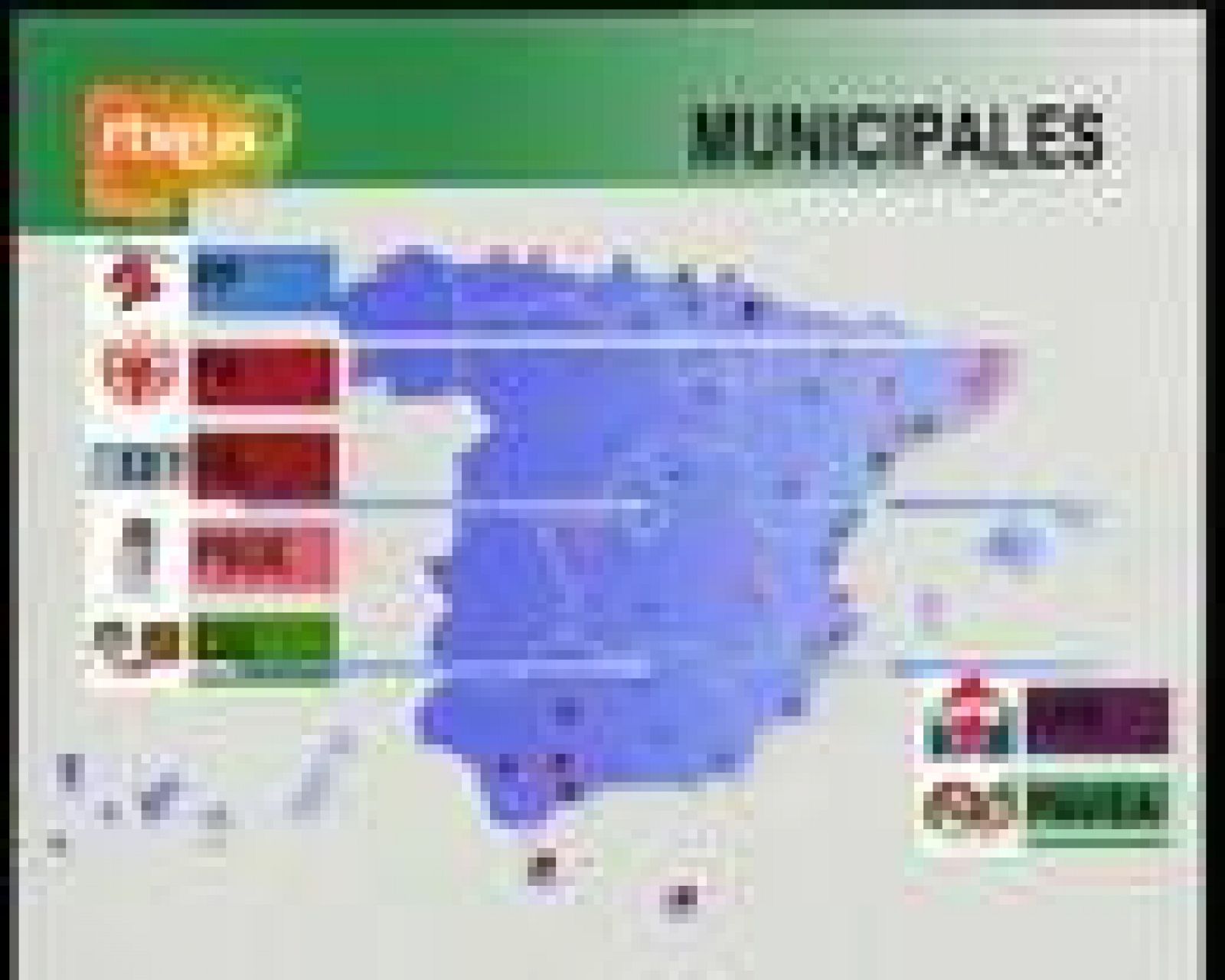 Sin programa Resultados de las elecciones 1999 RTVE Play