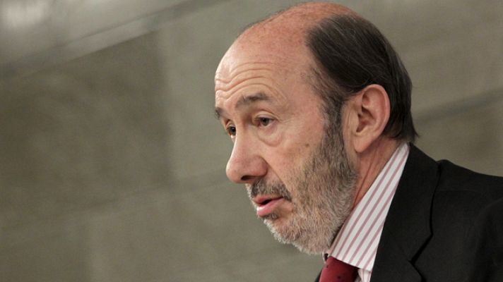Telediario 1 - Rubalcaba: Bildu, estrategia de ETA