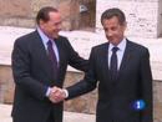 Telediario 1 - Cumbre italo-francesa sobre refugiados