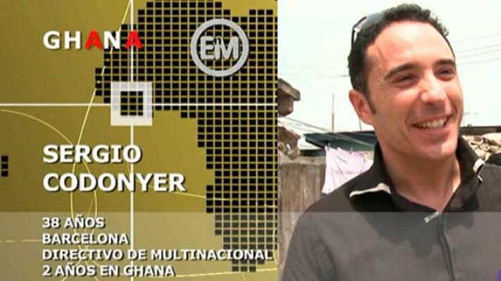 Españoles en el mundo - Ghana - Sergio
