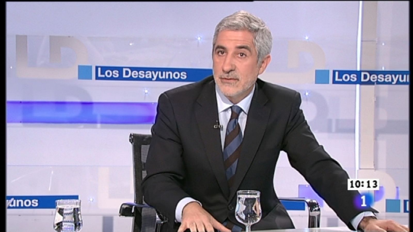 Los desayunos de TVE - Gaspar Llamazares, portavoz de IU en el Congreso